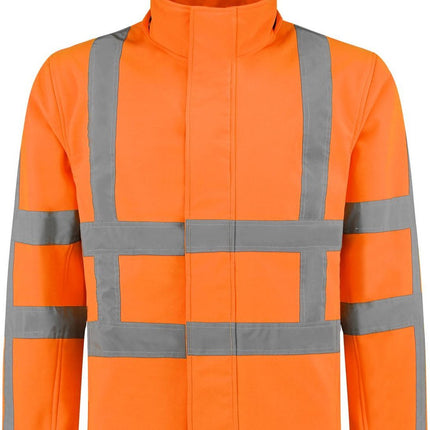 EM Traffic Softshell Jas RWS Oranje