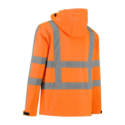 EM Traffic Softshell Jas RWS Oranje