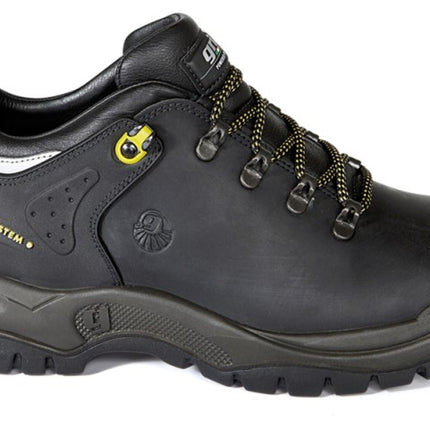 Grisport Safety 70216 L / 33131 Laag S3 Leer Gevoerd Zwart
