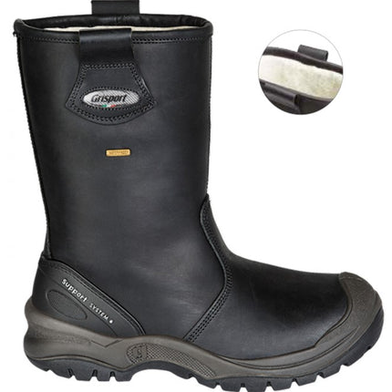 Grisport Safety Laars 72401C / 33260 Gevoerd  S3 + KN Zwart