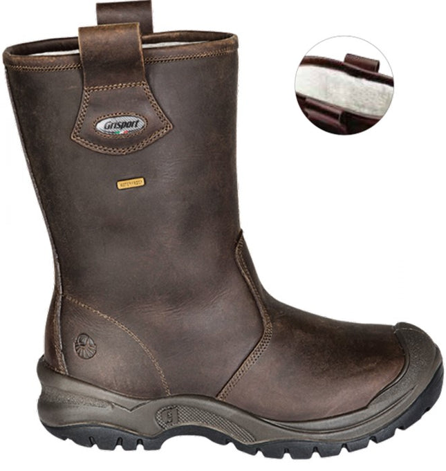 Grisport Safety Laars 70249L / 33265  Gevoerd S3 + KN Bruin