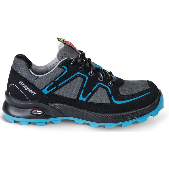 Grisport Safety Cross Serena / 33600 Dames Laag S3 Grijs/Blauw