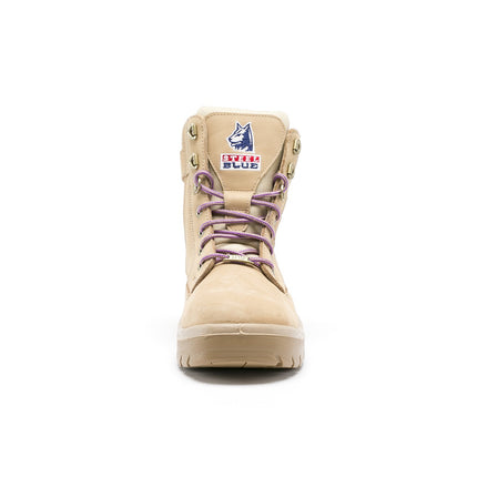 Steel Blue Southern Cross Zip Dames S3 592761 Sand veiligheidsschoen vooraanzicht