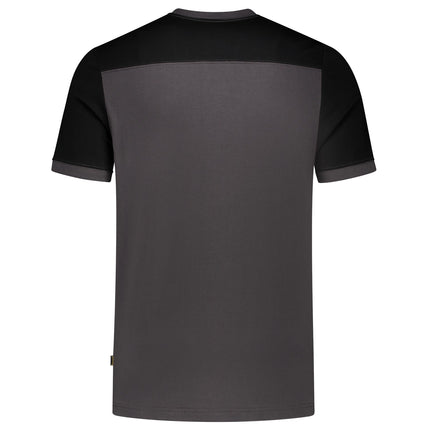 Tricorp 102006 T-Shirt Bicolor Naden Donkergrijs/Zwart