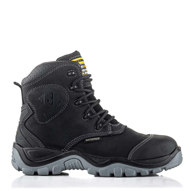 BuckBootz Buckshot BSH012 S3 Hoog Zwart