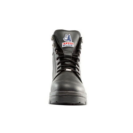 Steel Blue Southern Cross Zip Dames S3 592753 Zwart veiligheidsschoen vooraanzicht