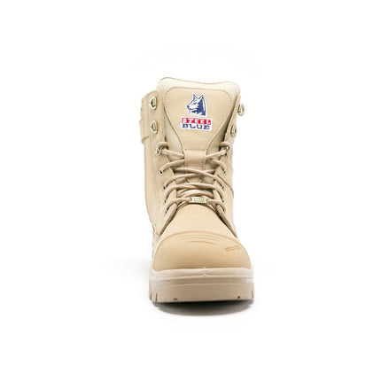 Steel Blue Southern Cross Zip S3 Sand werkschoen vooraanzicht