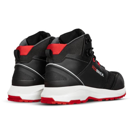 Redbrick Pulse Sneaker Hoog S3 ESD 32321 Zwart/Rood