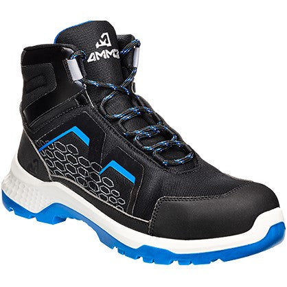 EMMA CrossForce Fly D Hoog S3 Zwart/Blauw