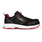 Redbrick Pulse Speed Lace Sneaker Laag S3 32325 Zwart/Rood