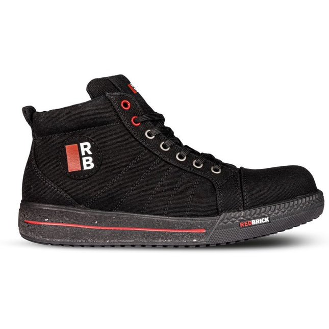 Redbrick Duurzame Sneaker Opal S1PL Zwart