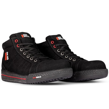 Redbrick Duurzame Sneaker Opal S1PL Zwart