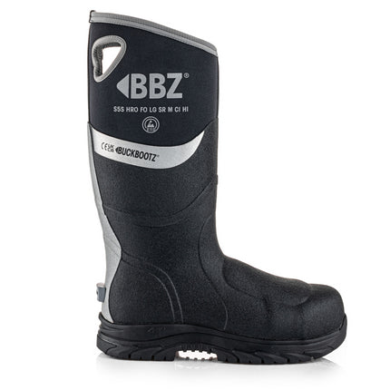 BuckBootz Laars BBZ9000 S5S Zwart Zwart