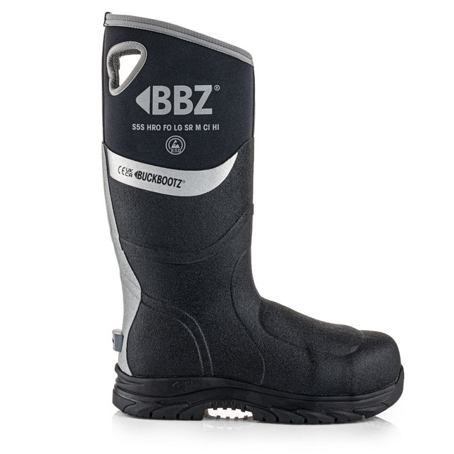 BuckBootz Laars BBZ9000 S5S Zwart Zwart