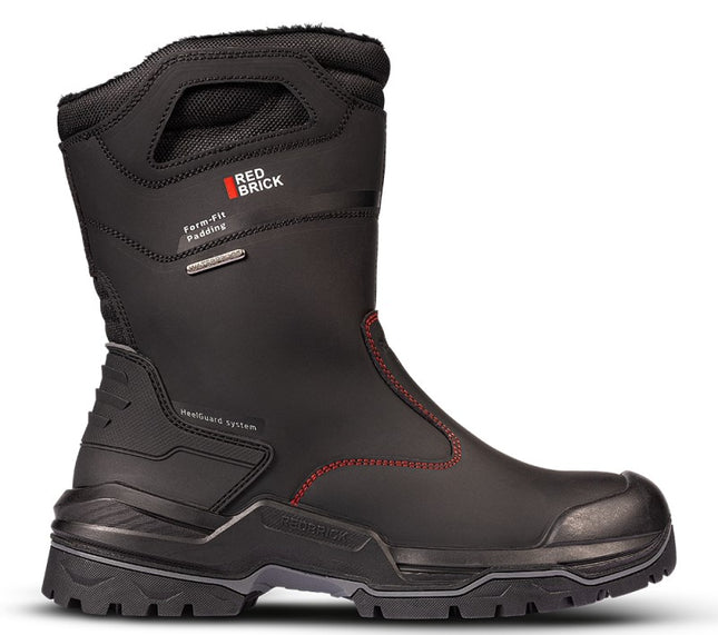 Redbrick Boot Gevoerd S7S Zwart 32337 Zwart