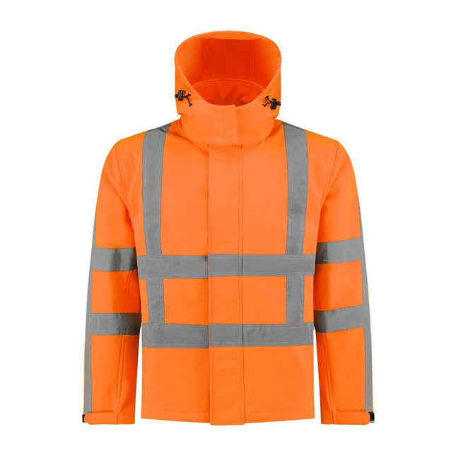 EM Traffic Softshell Jas RWS Oranje