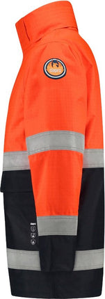 Dapro Safety Access Multinorm Regenjas - Marineblauw/Hi-Vis Oranje