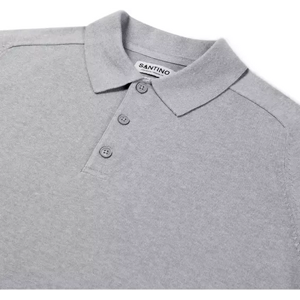 Santino Polo Pullover Praha Sport Grey