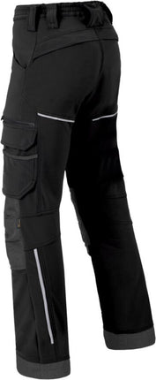 HAVEP ATTITUDE worker stretch werkbroek 80583 - zwart/charcoal
