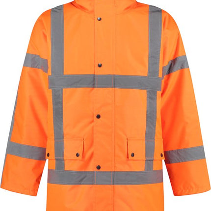 EM Traffic Parka High Visibility RWS Fluor Oranje