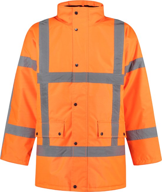 EM Traffic Parka High Visibility RWS Fluor Oranje