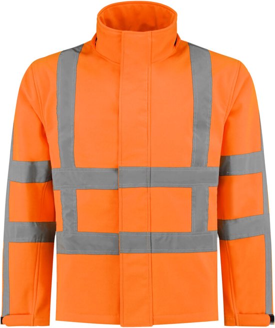 Bestex RWS Softshell jas high-visibility oranje