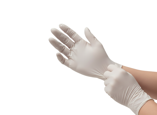 Disposable Nitrile Handschoenen Wit 1000st