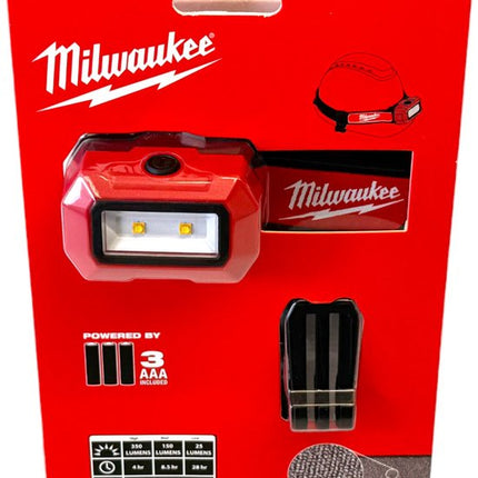 Milwaukee HL2-LED Alkaline slim hoofdlamp 4.5V