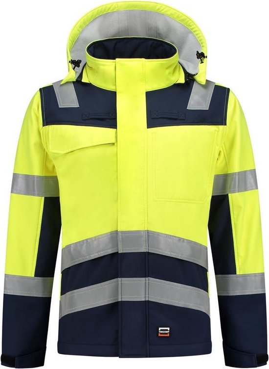 Tricorp Softshell Multinorm Bicolor 403011 - Mannen - Geel/Ink