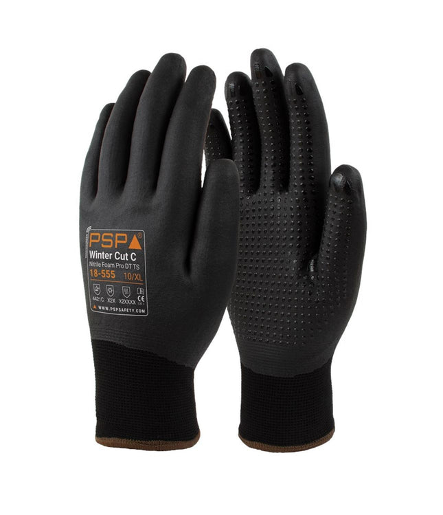 PSP 18-555 Winter Cut C Nitrile Foam Pro DT TS (12 Paar)